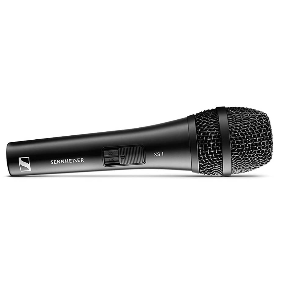 Sennheiser XS1 Dynamic Cardioid Vocal Microphone | Black | On/Off Switch | XLR Output | Includes Mic Clip & Protective Pouch | Ideal for Live Performances, Presentations & Rehearsals - Image 2
