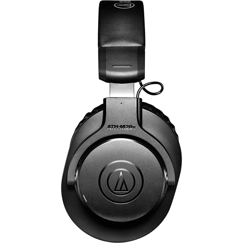 Audio-Technica Ath-M20Xbt Wireless Over-Ear Headphones, Bluetooth 5.0, 60-Hour Battery Life, 40 mm Drivers, Hi-Fi Sound, Built-in Mic, AAC/SBC Codec Support (Black) - Image 2