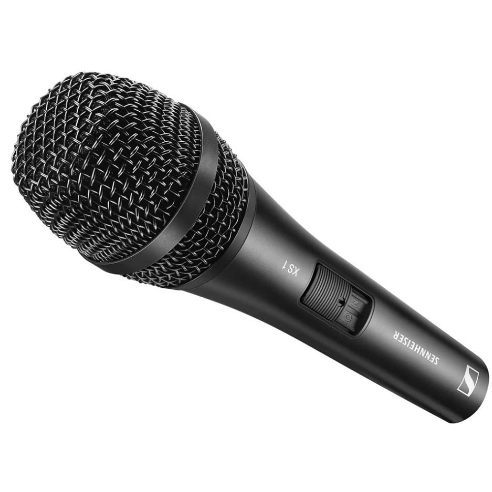 Sennheiser XS1 Dynamic Cardioid Vocal Microphone | Black | On/Off Switch | XLR Output | Includes Mic Clip & Protective Pouch | Ideal for Live Performances, Presentations & Rehearsals - Image 3
