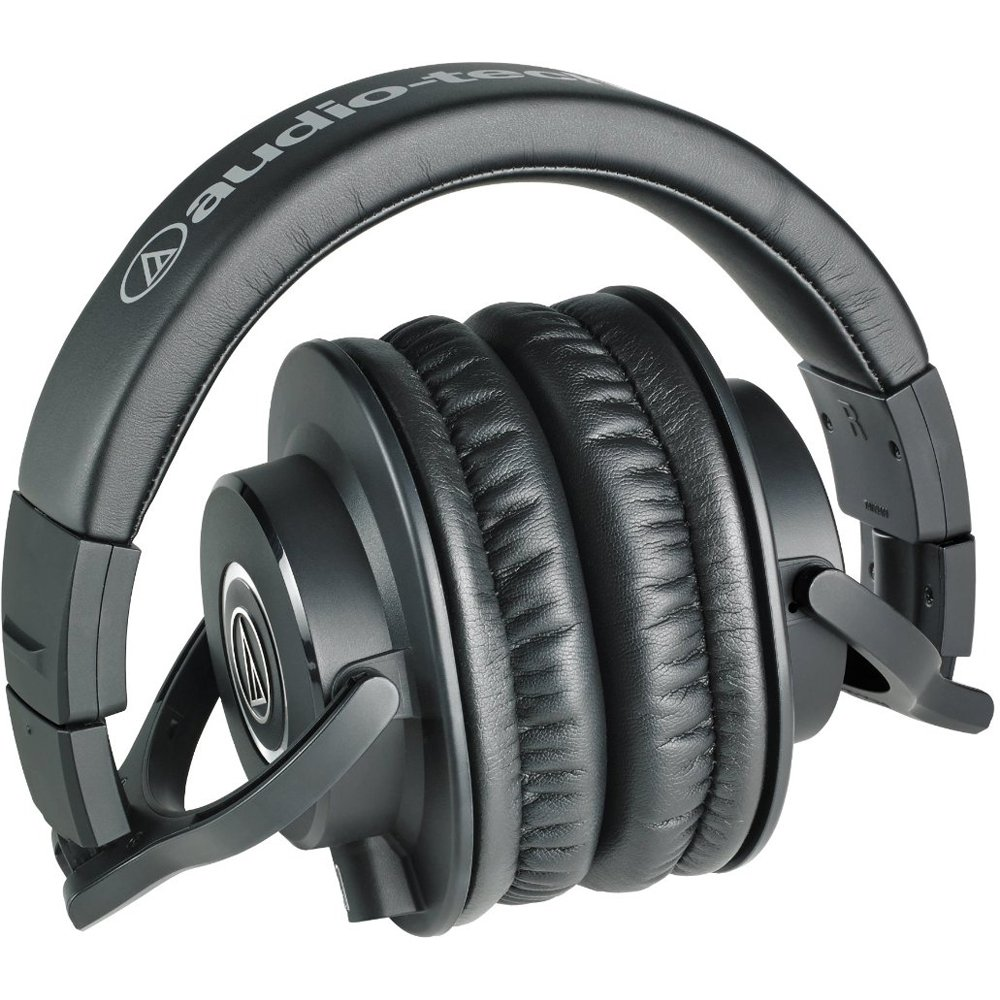Audio-Technica ATH-M40X Professional Studio Monitor Over-Ear Headphones (Black) - Image 3